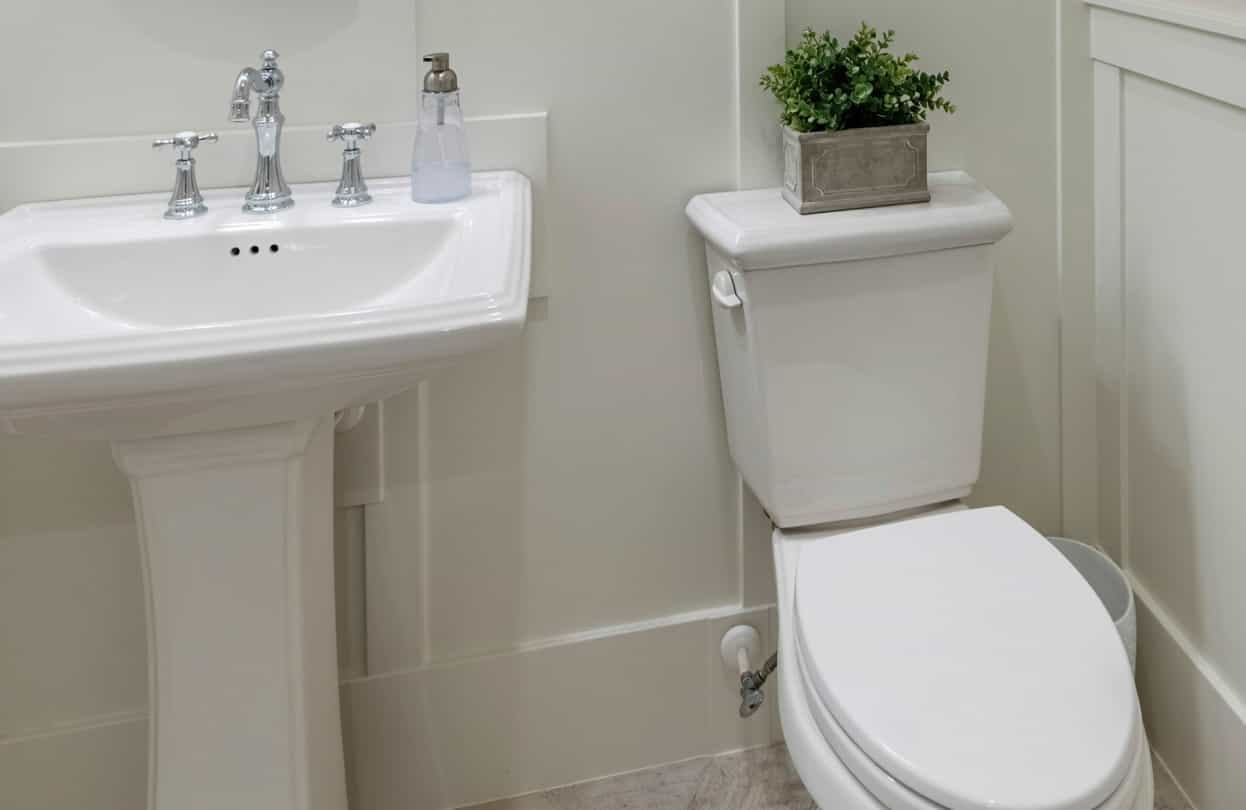 トイレリフォーム前